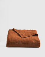 Organic Cotton Gauze Throw - US 4501