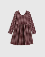 Organic Cotton Long Sleeve Skater Dress - US 1301